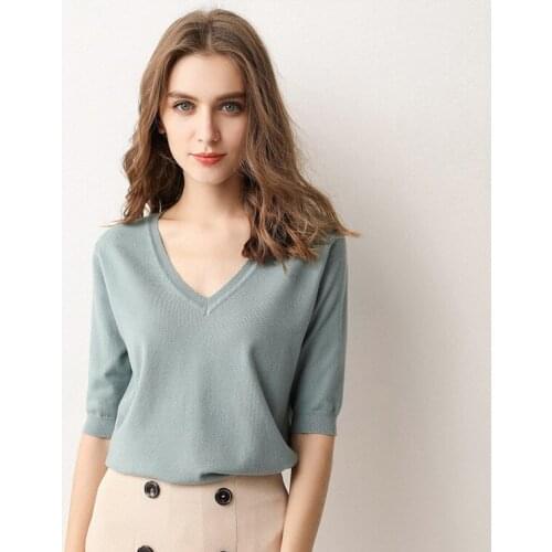 ZMHTDREAMHUNTER Women's V-Neck Pullovers