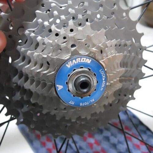 4Pcs VIARON Protective Flywheel Lockring Corrosion Resistant Aluminum Alloy Flywheel Lockring Cycling Accessories