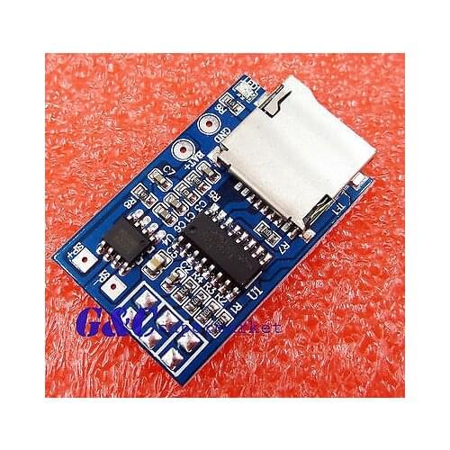 5PCS GPD2856A TF Card MP3 Decoder Board 2W Amplifier Module diy electronics