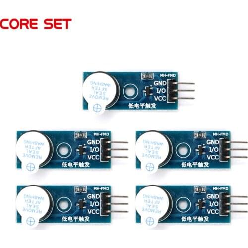 5 Pieces High Quality Active Buzzer Module for Arduino New DIY Kit Active buzzer low level modules