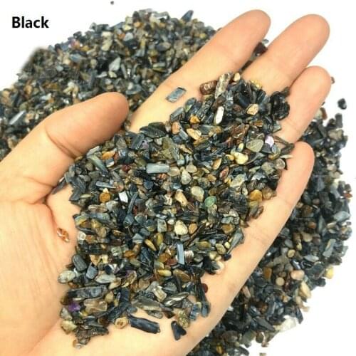 50g 2 Colors Natural Pietersite Tumbled Crystals Quartz Gravel Stone Minerals Specimen Fish Tank Bonsai Decorations Collection