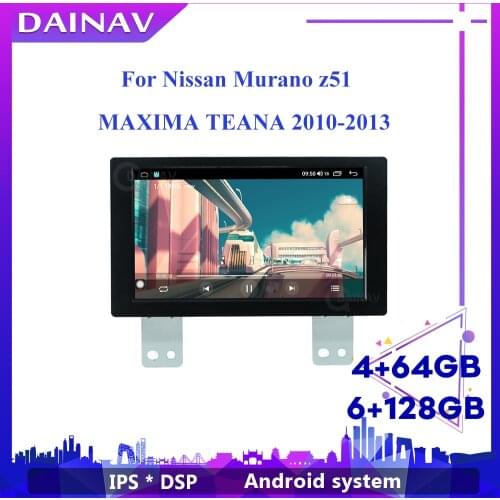 Android 10.0 Car Radio Video For Nissan Murano z51 MAXIMA TEANA Car Stereo 2010 2011 2012 2013 Multimedia Player GPS Navigation