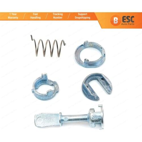 V1EDP52 Door Lock Barrel Cylinder 45 mm Eccentric Orbital Torsion Spring Follower Front 1U0837167E for VW Golf MK4 Bora MK4 1J