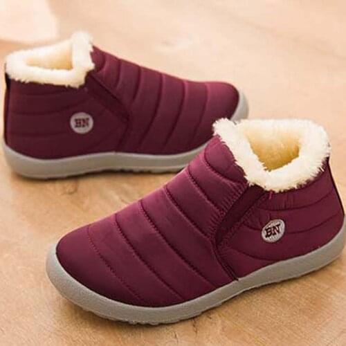 Winter Boots Women Keep Warm Womens Ankle Boots Comfortable Platform Shoes High Quality Waterproof Shoes For Ladies Botas Mujer