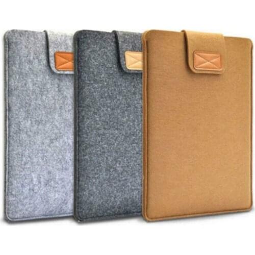 7.9-10.5'' Sleeve Bag Case Universal Wool Felt Fabric Tablet Cover for ipad 2018 air 1 mini huawei Samsung 10 MIpad 4 Pouch Capa