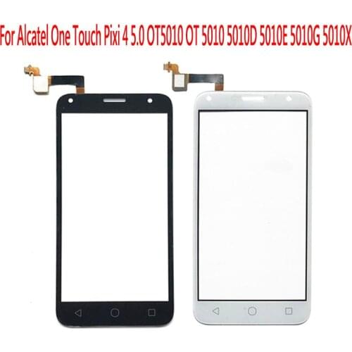 For Alcatel One Touch Pixi 4 5.0 OT5010 OT 5010 5010D 5010E 5010G 5010X Lcd Display Front Touch Screen Panel Sensor Digitizer
