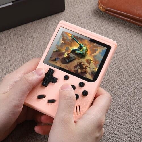 Adults Kid Handheld Pocket Game Console Retro 500 in 1 Video Mini Gamepad Player for Children Festival Birthday Gifts Supplies