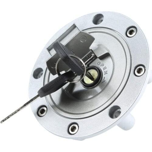 Motorcycle Metal Fuel Gas Tank Cap Cover Lock with Keys For YAMAHA FZ1S FZ8 FAZER8 FZ6S FZ6N XJ6 FZ6R R6S 2003-2008