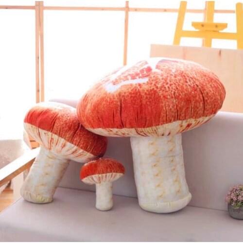 18cm Cute Small Mushroom Plush Toys Stuffed Vegetables Mushroom Soft Plush Doll Toy Kids Child Baby Toys Kawaii Gift Pillow