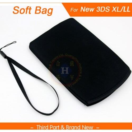 HOTHINK Soft Bag Wrist Strap Shockproof Bag Protect Soft Case For New 3DS XL / 3DS LL 2015 Version