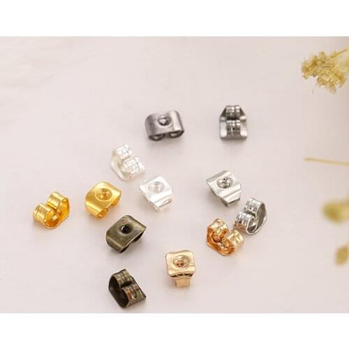 Earrings set finfing earring back Stopper stud Butterfly Components brincos Jewelry making beads spacer Parts Accessorie bijoux