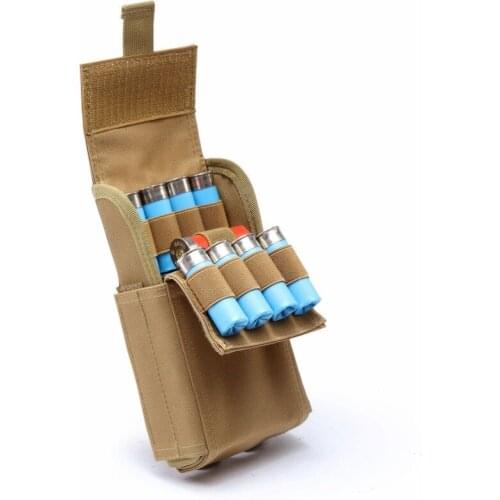 New Arrival Hunting Ammo Bags Molle 25 Round 12GA 12 Gauge Ammo Shells Shotgun Reload Magazine Pouches