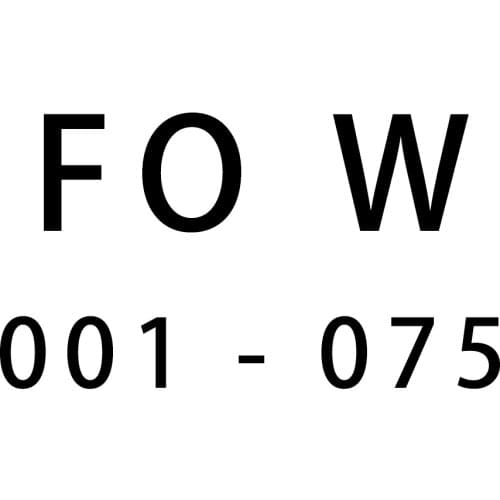 NEW Jewelry Men Women FO Watch Original Fashion Man Watch Original Jewelry Gift CHARM BEAD Free Delivery FOW 001 - 075