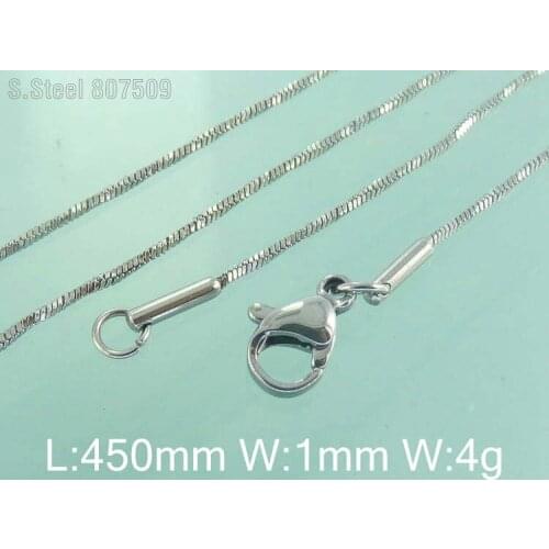 Wholesale Stainless Steel Jewelry Fashion Small Chain Necklace For Woman Design Vintage Hot Selling G7N4202
