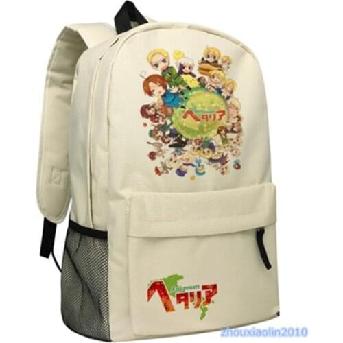 APH Hetalia Axis Powers Feliciano Vargas Beillschmidt Schultasche School Book Bag Backpack Hot New 2018 Gifts
