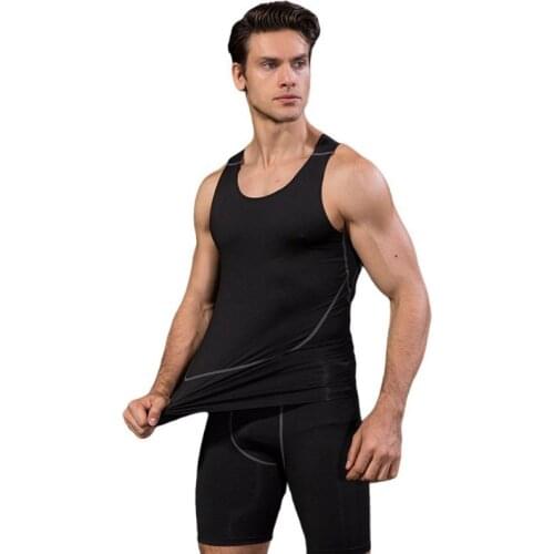 Sport Running Sleeveless Vest Loose Tees Body Building Vest Workout T-shirt Quick Dry Sports Tank Tops