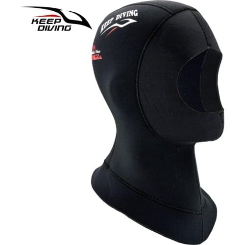 5MM Ultra Elastic Thermal Fiber Neoprene Scuba Diving Hood Cap Hat Keep Warm Cold Proof Winter Swim Wetsuit Wet Suit Equipment