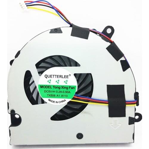 LAPTOP CPU cooling fan for Asus U41 U41J U41JF U41SV Series laptop cpu fan DFS531005PL0T 4PINS KSB06105HB -AK78 4 wires