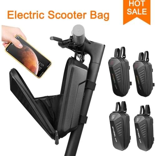 Electric Scooter Hanging Bag Hard Shell Front Frame Waterproof Zipper Pouch for Xiaomi M365 PRO Ninebot HX X7