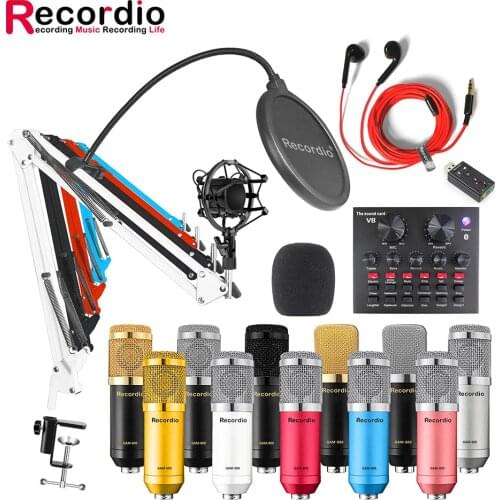 GAM-800W Condenser Microphone BM 800 Echo Cancellation Microphone Mobile Phone Condenser Microphone for I phone and Android