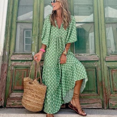 2021 Summer Floral Mini Dress New Sexy Short Sleeve Party Dress V Neck Plus Size Purple Women Dresses Fashion Robe Femme 15972