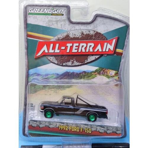 1/64 GreenLight 1992 FORD F-150 All-Terrain green version