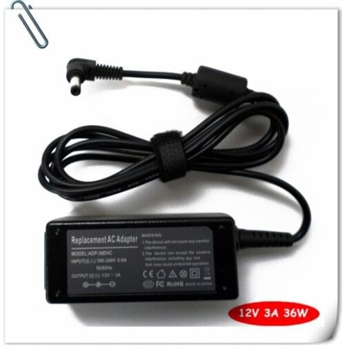 36W Laptop AC Adapter Charger for Asus Eee PC 900A 900SD 900HD 904HD 904HA 904HG Notebook Power Supply Cord + Cable Plug