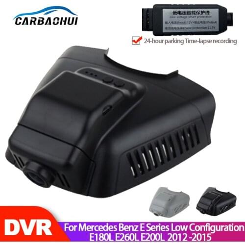 Car Wifi Car DVR 1080P Dash Camera Video Recorder For Mercedes Benz E Series Low Configuration E180L E260L E200L 2013 2014 2015