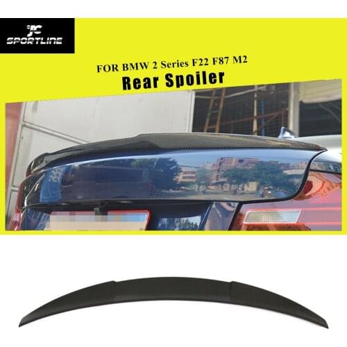 Carbon Fiber Car Rear Trunk Spoiler Wing Boot Lip for BMW F22 220i 228i M235i F87 M2 Coupe 2014 2015 2016 2017