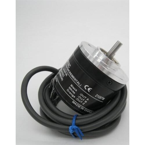 Free Shipping 1pcs E6C2-CWZ6C 1024P/R encoder for optical rotary encoder 1024 line incremental encoder ABZ output DC12-24V