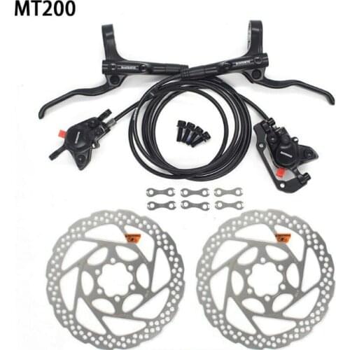 BR-MT200-2-Piston - Hydraulic Disc Brake Caliper - MTB with Rotor SM-RT26/RT56
