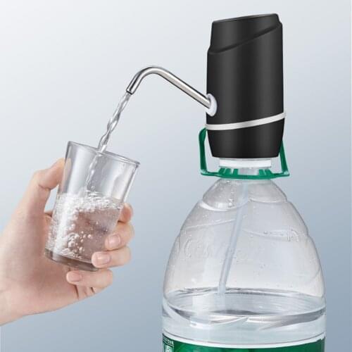 Electric Water Bottle Pump Dispenser USB Charging Automatic Water Pump Home Gallon Drinking Bottle Switch Wireless Water Pumps