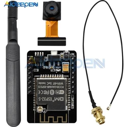 ESP32-CAM ESP-32S WiFi Module ESP32 serial to WiFi ESP32 CAM Development Board 5V Bluetooth with OV2640 Camera Module