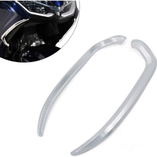For Honda Goldwing 1800 Gold Wing GL1800 2018 2019 2020 Motorcycle Chrome Accessories Fairing Vertical Vent Trim Decoration
