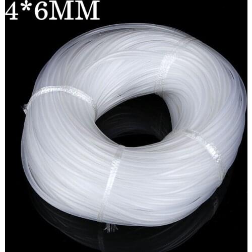 100M 4*6mm Oxygen Tube Aquarium Fish Tank Increasing Oxygen Hose Aquaculture Oxygenation Accessories