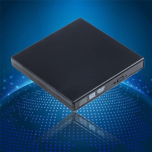 50set Newest USB 2.0 External DVD Combo DVD-RW CD-RW Burner Drive CD+-RW DVD ROM Black USB SLIM portable optical drive