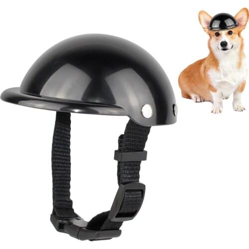 Summer Dog Hat Motorcycle Helmet Pet Cap for Small Medium Dogs French Bulldog Chihuahua Cat Headdress Party Funny Photo Props
