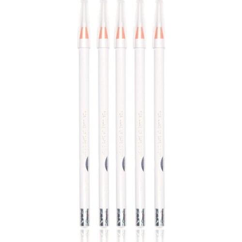 Microblading 1pc Eyebrow Pencil Natural Long Lasting White Waterproof Lasting Soft Coloured Accessory