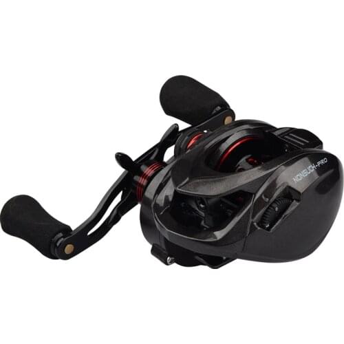 Baitcasting Fishing Reel Left Right Hand Magentic Brake System Max Drag 8KG 11+1BB 7.3:1 High Ratio Saltwater Fishing Reel