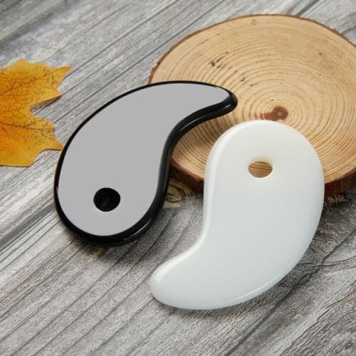 1Pcs Beeswax Guasha Scraping Massage Scraper Face Massager Acupuncture Gua Sha Board Acupoint Face Eye Care Spa Massage Tool