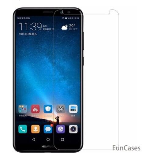 Glass for Huawei Mate 10 Lite Tempered Glass Screen Protector for Huawei Mate 10 Lite 9H 2.5D Clear Glass Protective Cover Film