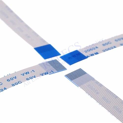 10pcs FFC FPC Flexible flat cable 14 PIN 0.5 mm pitch different ends Length 60 mm 80 100 120 150 200 250 300 400 500 mm ZIF