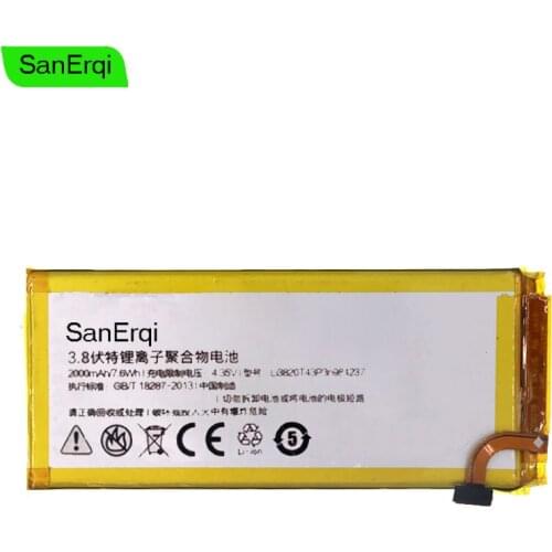 SanErqi 2000mAh Li3820T43P3h984237 Battery For ZTE Nubia Z5S mini NX403A Battery Batteries