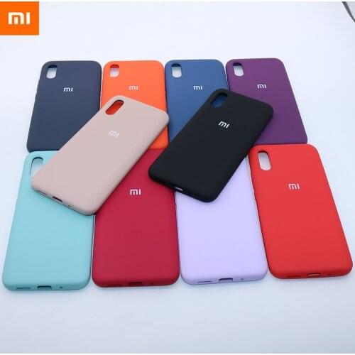 Redmi9A Case Soft Candy Color Liquid Silicone Phone Back Cover For xiaomi redmi 9C red mi 9 smartphone Cases cover