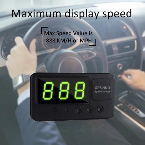 C60S Digital Car GPS Speedometer Speed Display KM/h MPH For Car Bike Motorcycle Car GPS Car Head-up Display