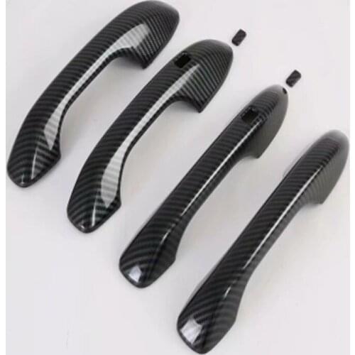 For Hyundai Cantus Creta ix25 2020 2021 ABS Chrome Side Door Handle Cover Trim Sticker Car styling Auto Accessories