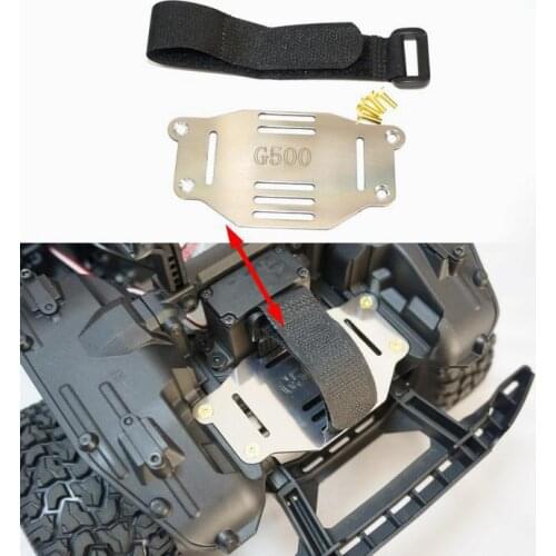 Alloy Front Fender Stabilizing Plate Set For Trx-4 Blazer 82076-4 Trx4 G500 Front Expansion Board