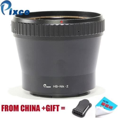 Pixco For Hasselblad V- For Nikon Z Lens Mount Adapter Ring for Hasselblad V Lens to Suit for Nikon Z Mount Camera Z6, Z7 +Gifts