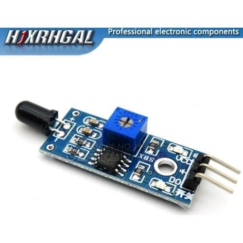 10PCS 3 Pin IR Flame Detection Sensor Module Fire Detector Infrared Receiver Module for arduino Diy Kit LM393