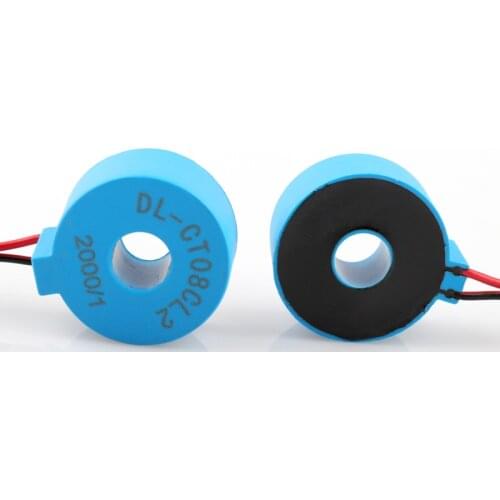 Wire Type Mirco Zero Phase Current Transformer 1A/0.5mA 1A/1mA single phase toroidal residual current transformer AC CT